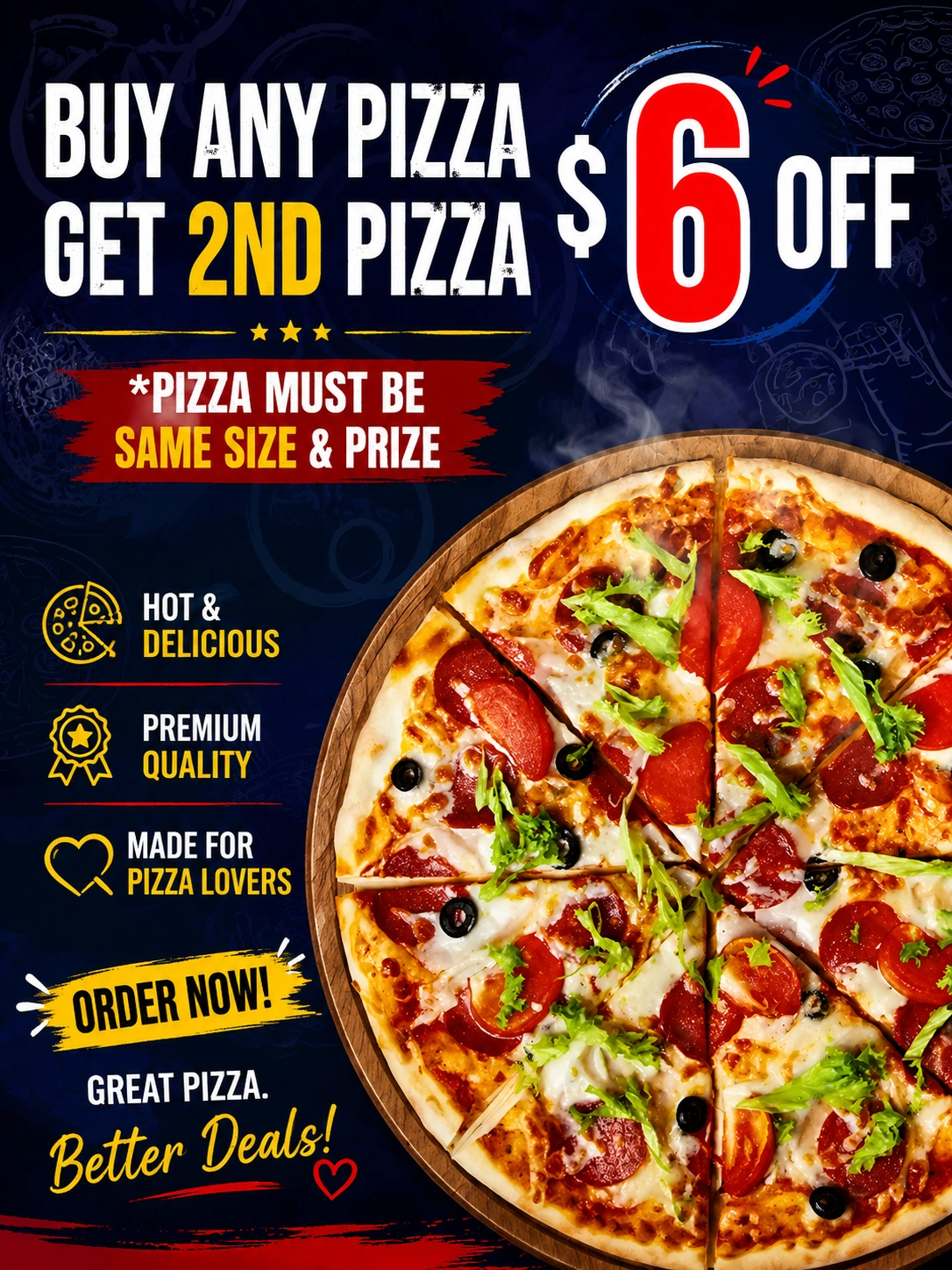 New Pizza Factory value pizza deal in southeast Edmonton